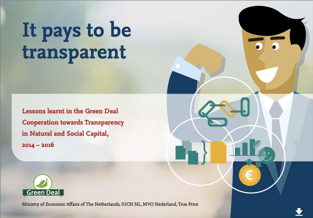 It pays to be transparent - True Price